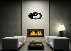 Samolepka na ze 100 x 50 cm vzor n24581298 - Lotus Yin Yang Sign