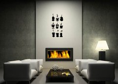 Samolepka na ze 100 x 50 cm vzor n28828468 - Coffee cup icons collection