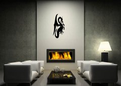 Samolepka na ze 100 x 50 cm vzor n53795239 - Black dragon.