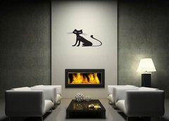 ablona na ze 100 x 50 cm vzor s64961738 - Black cat