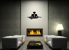 Samolepka na ze 100 x 50 cm vzor n66652102 - Business meditation