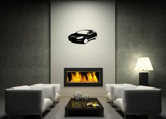 ablona na ze 100 x 50 cm vzor s84365974 - Silhouette modern car