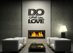Samolepka na ze 120 x 100 cm vzor n117659517 - Do what you love