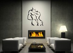 ablona na ze 120 x 100 cm vzor s20882555 - Couple in love