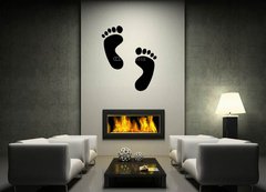 ablona na ze 120 x 100 cm vzor s22094964 - Fuspuren