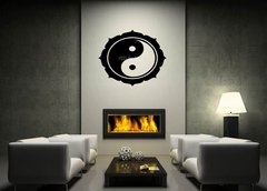 ablona na ze 120 x 100 cm vzor s24581298 - Lotus Yin Yang Sign