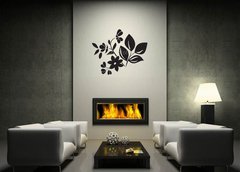 Samolepka na ze 120 x 100 cm vzor n30681199 - vector black  element of plant for design