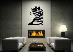 Samolepka na ze 120 x 100 cm vzor n48954006 - black and white