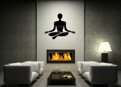 ablona na ze 120 x 100 cm vzor s67329185 - Yoga figure