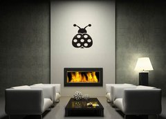 Samolepka na ze 120 x 100 cm vzor n70867672 - Ladybird icon