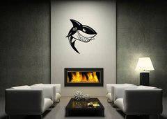 Samolepka na ze 120 x 100 cm vzor n71976357 - Shark Vector Illustration