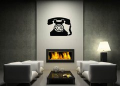 Samolepka na ze   telephone icon, 120 x 100 cm