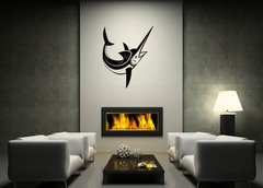 ablona na ze 120 x 100 cm vzor s73952834 - Marlin Fish Symbol