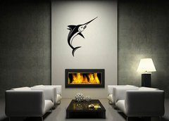 ablona na ze 120 x 100 cm vzor s73952856 - Marlin Fish Symbol