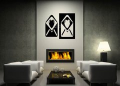 ablona na ze 120 x 100 cm vzor s75895794 - Love mail icon