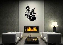 ablona na ze 120 x 100 cm vzor s76346322 - Valentine day floral design element