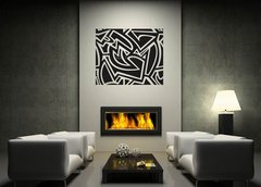 Samolepka na ze 120 x 100 cm vzor n80842054 - monochrome geometric seamless pattern