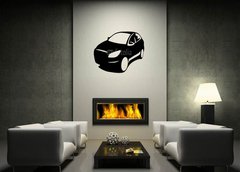 ablona na ze 120 x 100 cm vzor s84365974 - Silhouette modern car