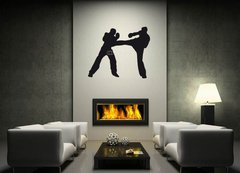 ablona na ze 120 x 100 cm vzor s9824363 - Kickboxer