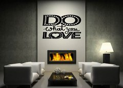 Samolepka na ze 170 x 100 cm vzor n117659517 - Do what you love