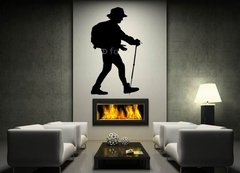 ablona na ze 170 x 100 cm vzor s15933898 - randonneur silhouette 2