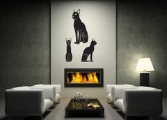 ablona na ze 170 x 100 cm vzor s43571301 - Egyptian cat