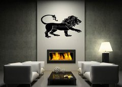 Samolepka na ze 170 x 100 cm vzor n47543919 - Stylised Lion illustration