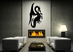 ablona na ze 170 x 100 cm vzor s53795239 - Black dragon.