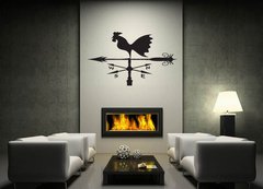 ablona na ze 170 x 100 cm vzor s57849845 - rooster weather vane