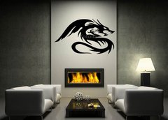 ablona na ze 170 x 100 cm vzor s59578268 - Dragon for tattoo