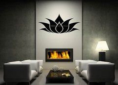 ablona na ze 170 x 100 cm vzor s60114460 - Lotus Silhouette