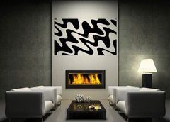 ablona na ze 170 x 100 cm vzor s60480509 - Black and White Seamless Pattern