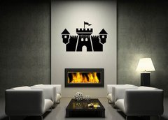 ablona na ze 170 x 100 cm vzor s60541378 - castle icon