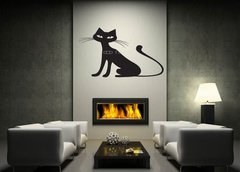 ablona na ze 170 x 100 cm vzor s64961738 - Black cat