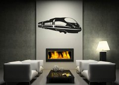 Samolepka na ze 170 x 100 cm vzor n67146204 - Train vector illustration