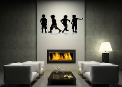 Samolepka na ze 170 x 100 cm vzor n68432476 - Boy silhouette