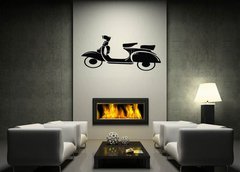 Samolepka na ze   Scooter Symbol, 170 x 100 cm