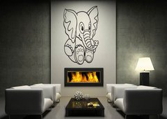 Samolepka na ze 170 x 100 cm vzor n76718366 - elephant toy