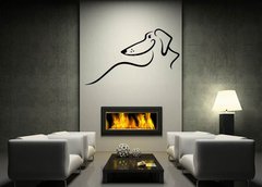 ablona na ze 170 x 100 cm vzor s78098677 - dachshund