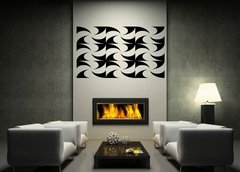 ablona na ze 170 x 100 cm vzor s79875744 - Seamless Curved Shape Pattern
