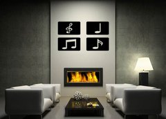 ablona na ze 170 x 100 cm vzor s83685815 - music icons