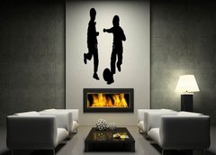 Samolepka na ze 170 x 100 cm vzor n85562420 - children playing soccer vector