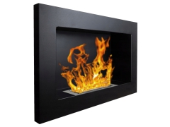 biokrb classic 650 x 400 x 120 mm barva černá struktura 3 bodový hořák + kámeny
