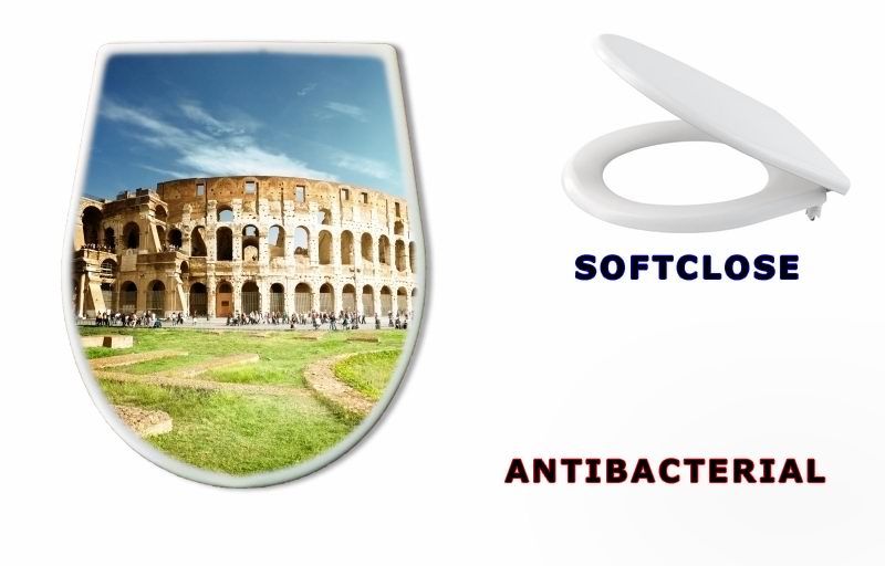 WC sedátko 40908829 - Colosseum in Rome, Italy - Koloseum v Římě, Itálie
