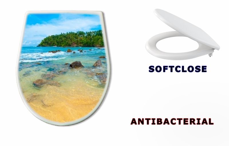 WC sedátko 44406204 - Tropical beach - Tropické pláže