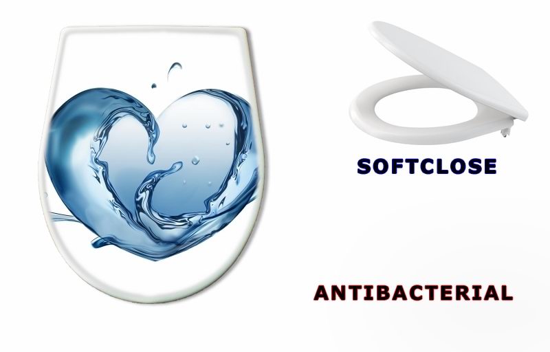 WC sedátko 45867080 - water heart - vodní srdce