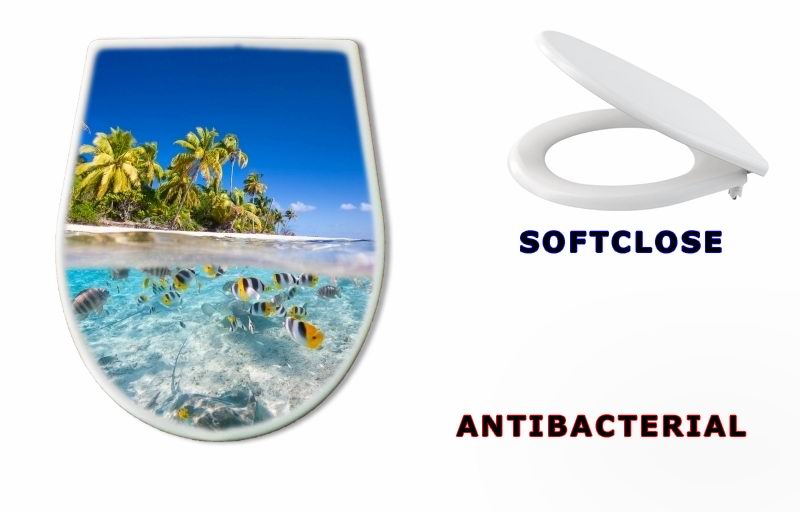 WC sedátko 57894444 - Tropical island - Tropický ostrov