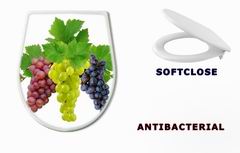 WC sedátko 10964464 - Three fresh grapes